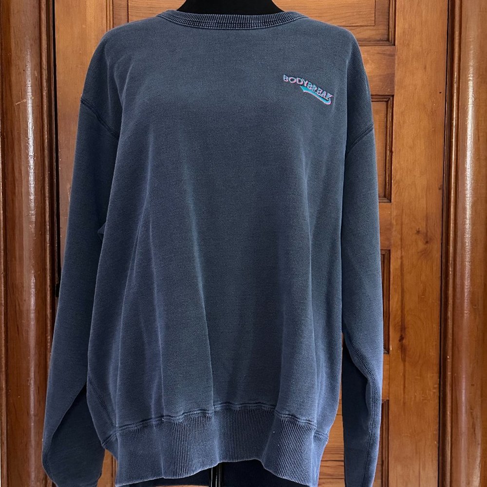 Good for Sunday Navy Blue 100% Cotton Sweatshirt Size XL